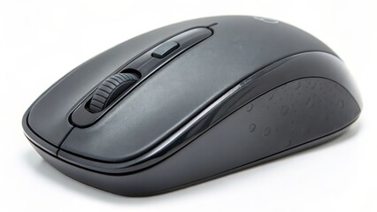 Wireless Computer Mouse, Isolated on White Background
