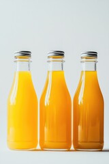 Packed Drinks: Orange Juice Bottles