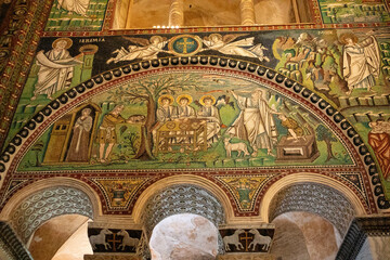 Mosaici della basilica di San Vitale, città di Ravenna, Emilia Romagna