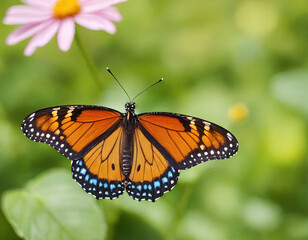 butterfly on flower