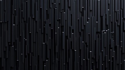 A textured black wall featuring vertical lines and patterns. This modern design adds an artistic touch, perfect for backgrounds, wallpapers, or creative projects in graphic design.