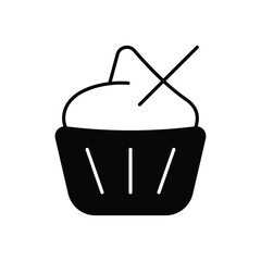 Cupcake Delight vector icon