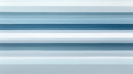 Abstract blue and white striped background with soft gradient effect