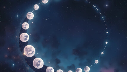 Line of Many Moon Rotation