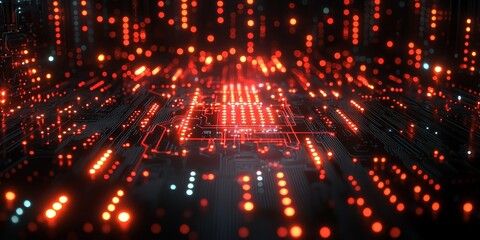Elegant quantum circuit with initialized and measured qubits
