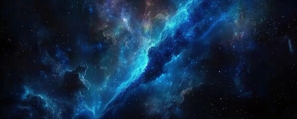 Cosmic Cloud Swirling nebula in deep space. Great for sci-fi concepts