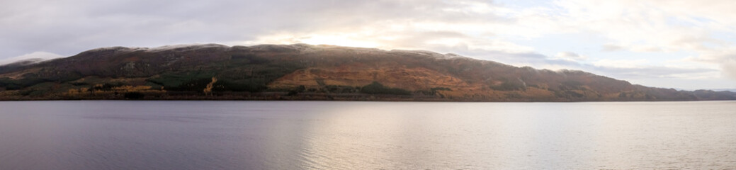 A Stunning View Off The Coast Of Scotland