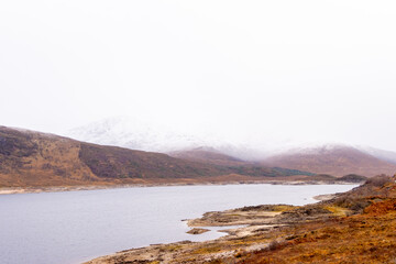 A Stunning View Off The Coast Of Scotland