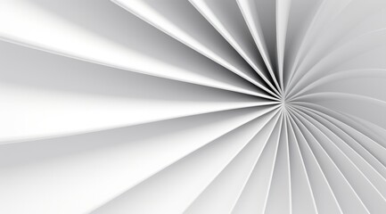 Abstract white swirling vortex background for corporate web site header or wallpaper