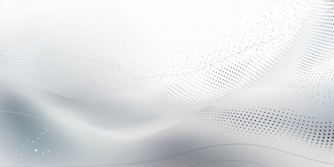 Abstract white, grey dotted waves background for web, presentations or design templates