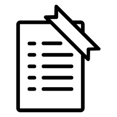 Fototapeta premium paper icon
