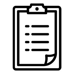 Fototapeta premium clipboard icon