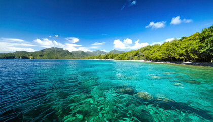 Crystal Clear Vibrant Waters