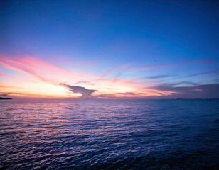 Twilight Waters Pastel Skies