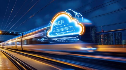 High Speed Train Cloud Computing Data Transfer Technology