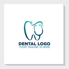 Obraz premium Health Dental logo designs concept vector, Dental Clinic logo template designs, dental implant icon design vector