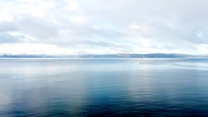 A Stunning View Off The Coast Of Scotland
