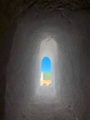 light through the tunnel