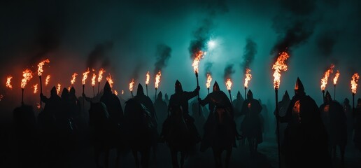 fire in the forest