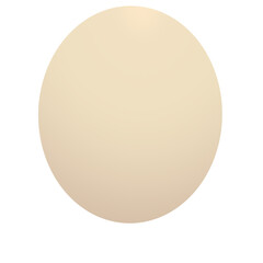 cage free egg easter egg isolated transparent background 