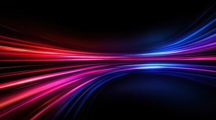 Electric neon hyperspace warp, futuristic digital energy tunnel, bright retro glow, streaking speed motion