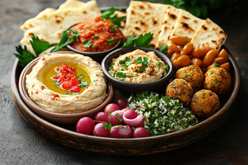 Mediterranean Mezze Platter: A Culinary Delight