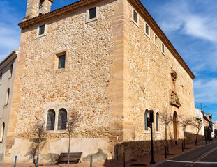 Church of Santa Clara, in the municipality of Villarrobledo, Spain.