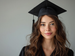 Éxito y logro: Símbolos de graduación y nuevos comienzos