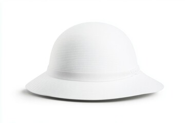 Fototapeta premium White hat with a white band