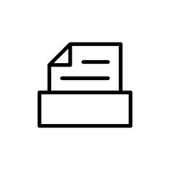 Archive folders icon vector illustration. Document vector icon. Archive storage icon.