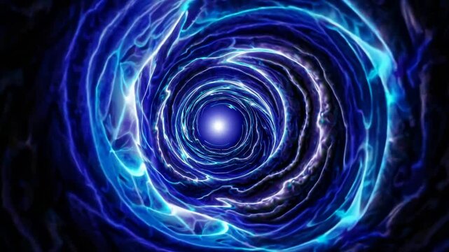 Abstract Vortex of Light Energy in Deep Space