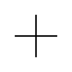 Plus Icon vector illustration. Add plus sign and symbol