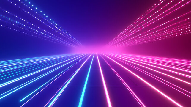 futuristic parallel lines