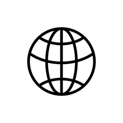 Web icon vector illustration. go to web sign and symbol. web click icon. Global search icon