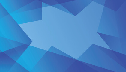 Modern abstract blue geometric background.