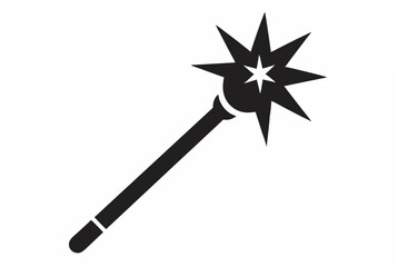 magic wand  silhouette