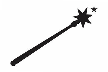magic wand  silhouette