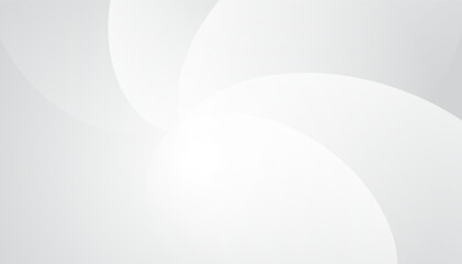 Abstract white background with gray gradient dynamic curve. Vector illustration