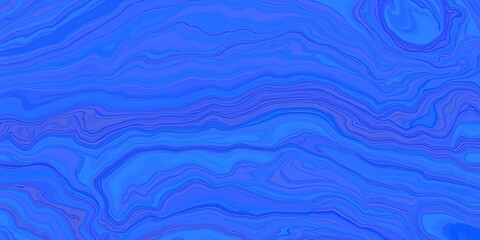 Obraz premium Abstract blue acrylic pour design resembling liquid marble surface, color, texture, acrylic