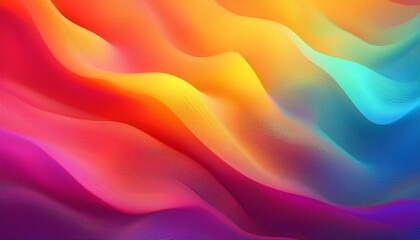 Obraz premium Vibrant Gradient Texture Background with a Soft Focus. Generated image