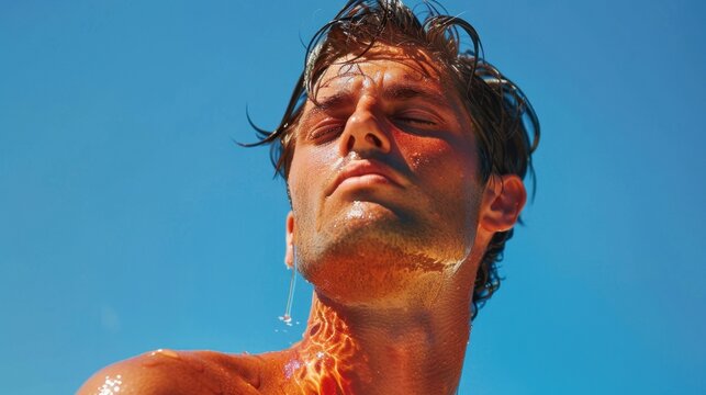 Sunburn: Heatwaves increase sunburn risk, with excessive UV radiation leading to skin damage, redness, and discomfort.
