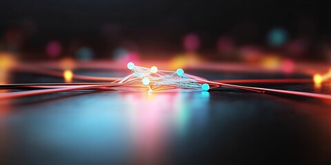 digital network with ai analysis of economic variables