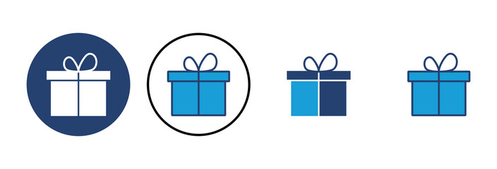Gift icon vector. gift vector icon. birthday gift