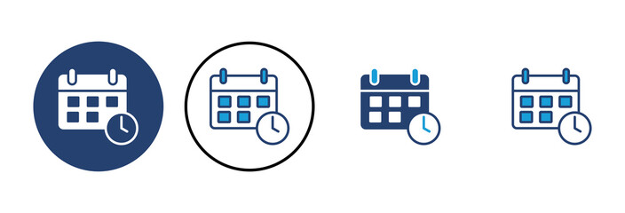 Calendar icon vector. Calender symbol. calendar vector icon