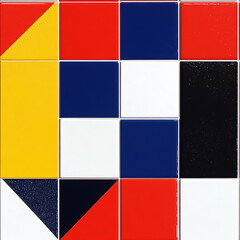 Carpet or tile patterns for interior decoration