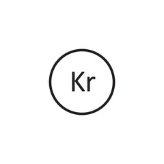 Icelandic krona icon.vector simple black illustration for web and app..eps