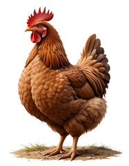 Fototapeta premium Feathered Friend: Chicken Collection