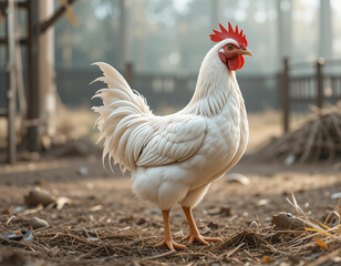 Fototapeta premium Feathered Friend: Chicken Collection