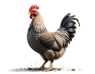 Fototapeta premium Feathered Friend: Chicken Collection