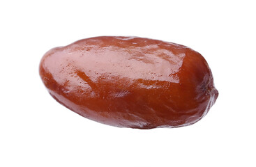 Tasty sweet dried date isolated on white
